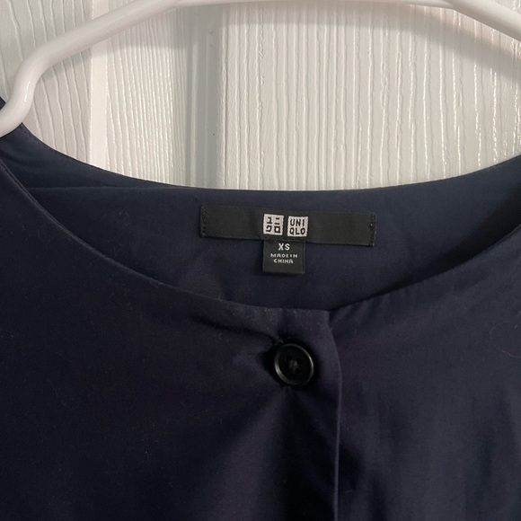 Uniqlo Women's Navy button down dress - Picture 2 of 8